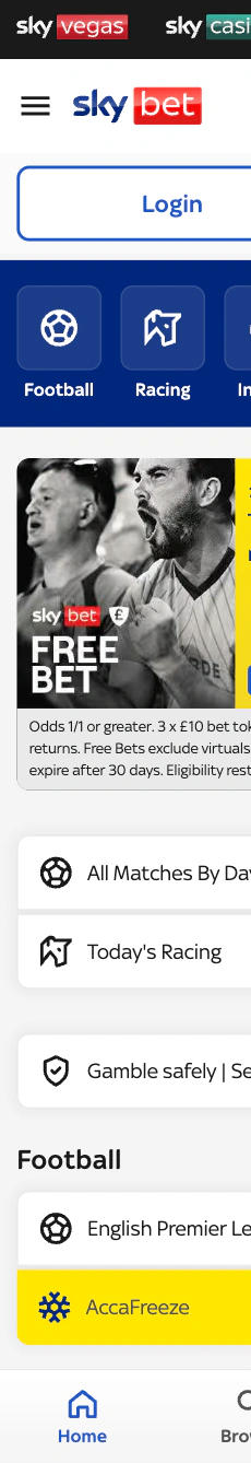 Sky Bet Sign Up 1
