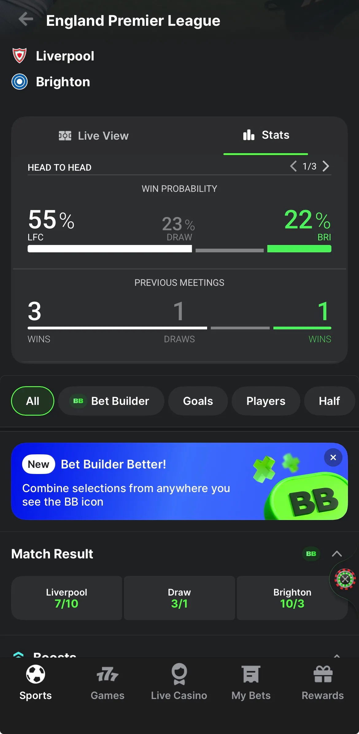 midnite fixture view