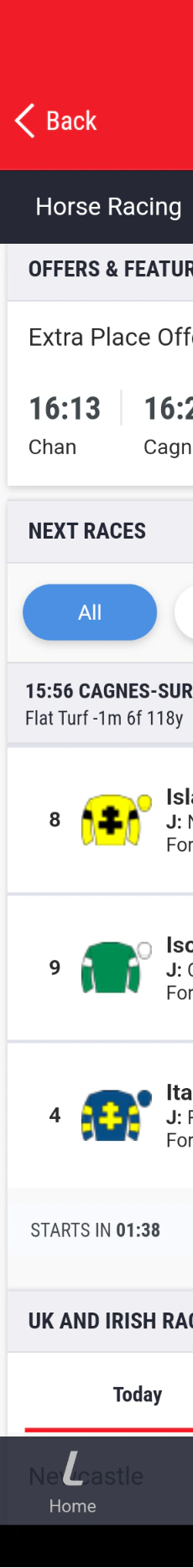 Ladbrokes horse racing