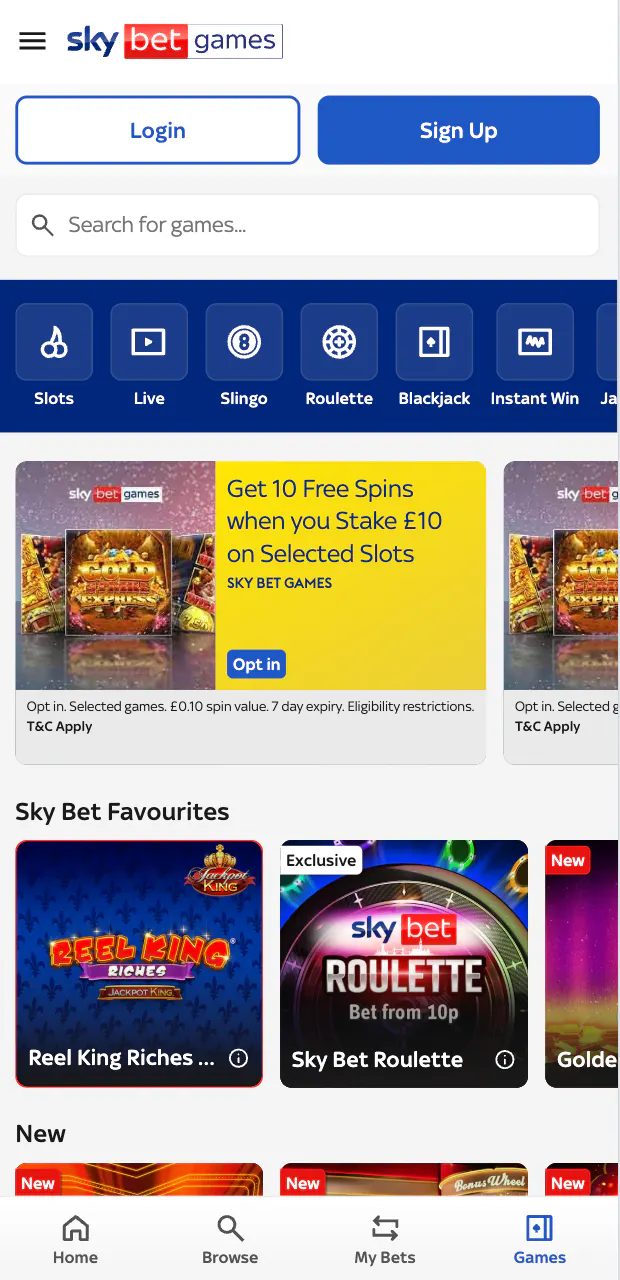 Sky Bet Casino