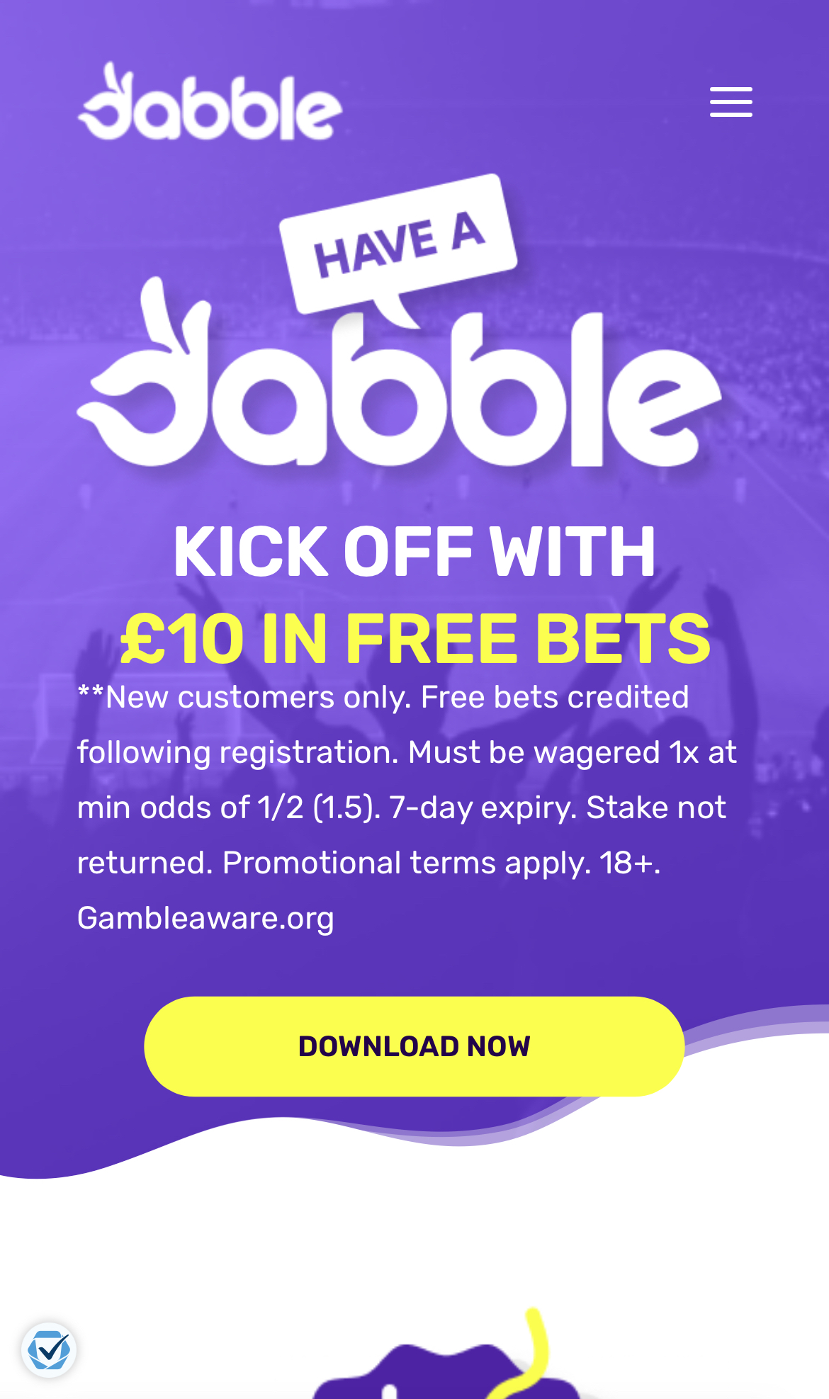 Dabble Front Login