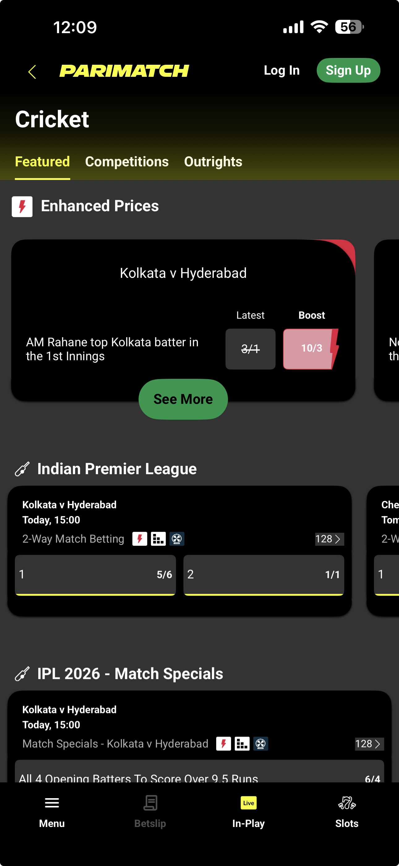 Parimatch Cricket