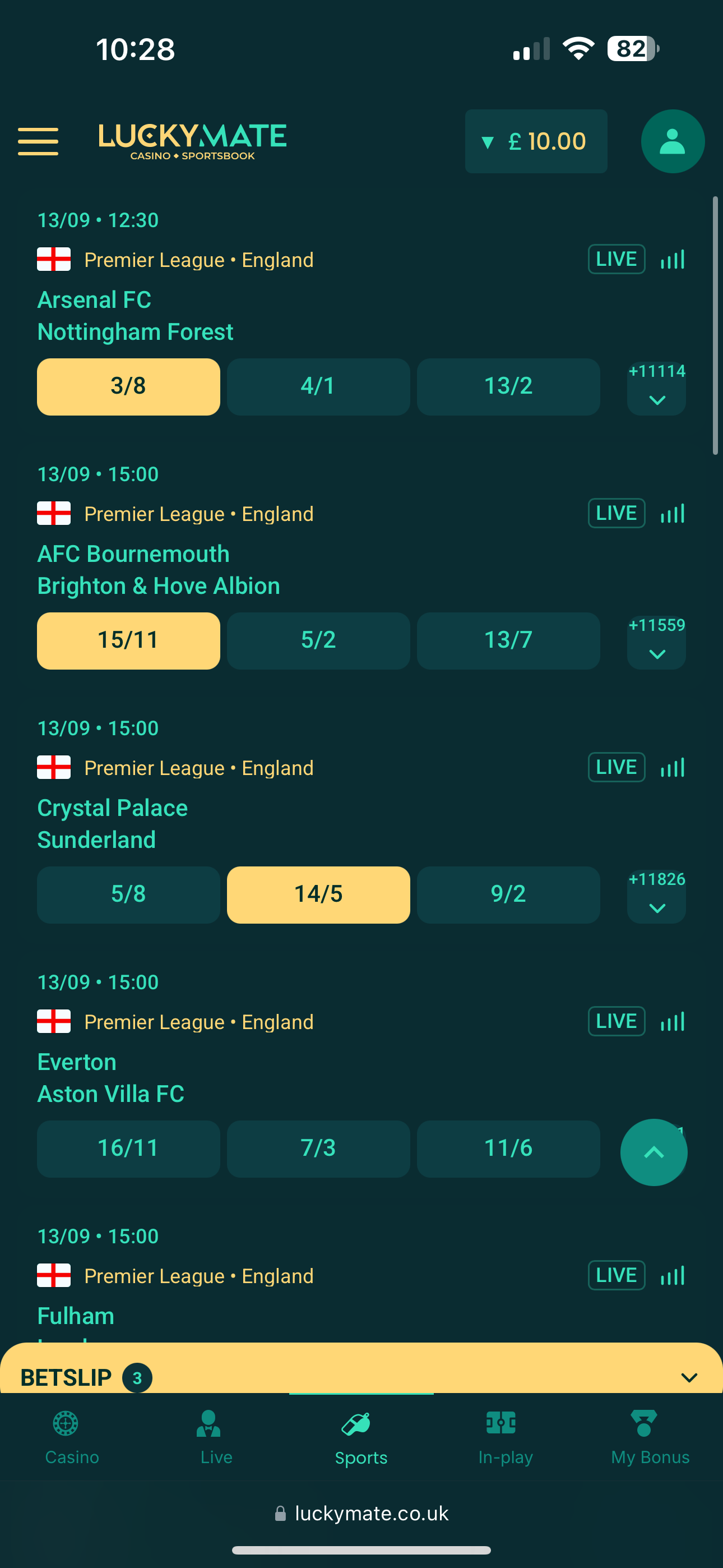 Luckymate Football