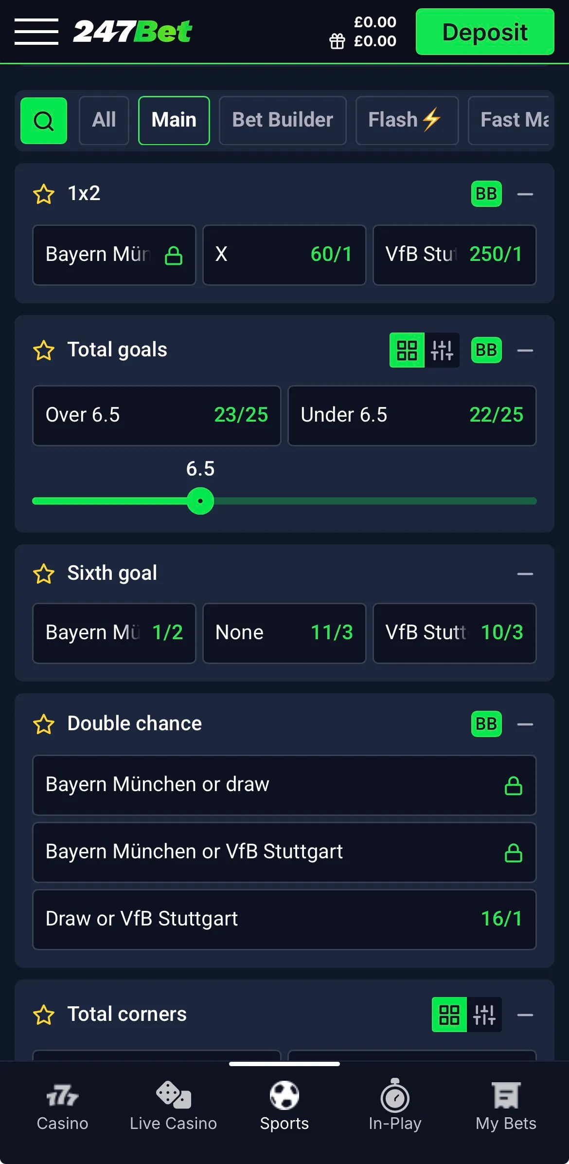 247bet app sportsbook in-event