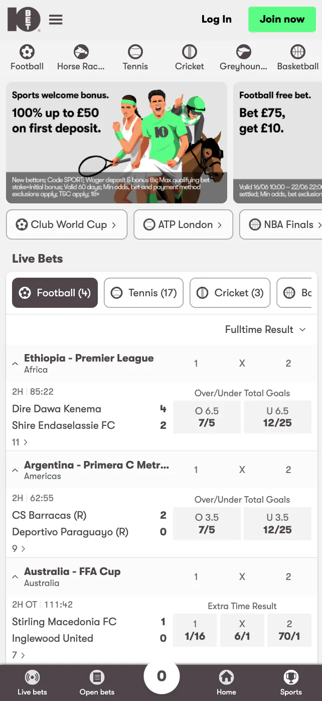 10Bet Signup 1